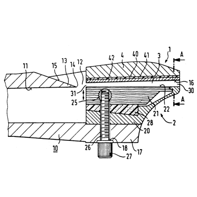 US Patent No. 5,107,740 – Arnfred R. Strathmann – Flute Mouthpiece With Adjustable Core Gap - Patents Rock - Russell IP