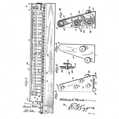 US Patent No. 877,259 - International Conservatory Of Music - Music-Indicator - Patents Rock - Russell IP