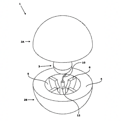 US Patent No. 10,770,046 - Oddball Studios Limited - Interactive Percussive Device For Acoustic Applications - Patents Rock - Russell IP