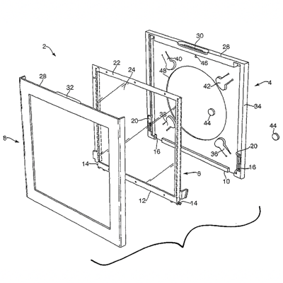 US Patent No. 8,667,721 - Memory Box UK Limited - Apparatus And Method For Displaying An Item - Patents Rock - Russell IP