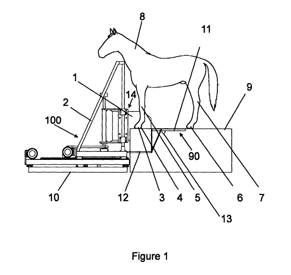 Example figure from Hallmarq international patent application WO03052441