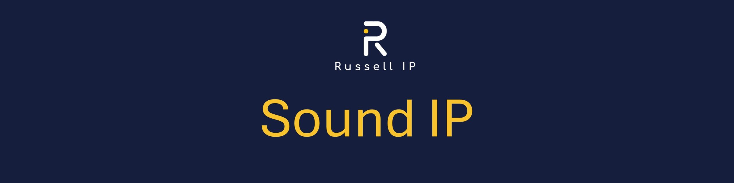 A banner representing Russell IP’s Sound IP playlist of songs for 2025